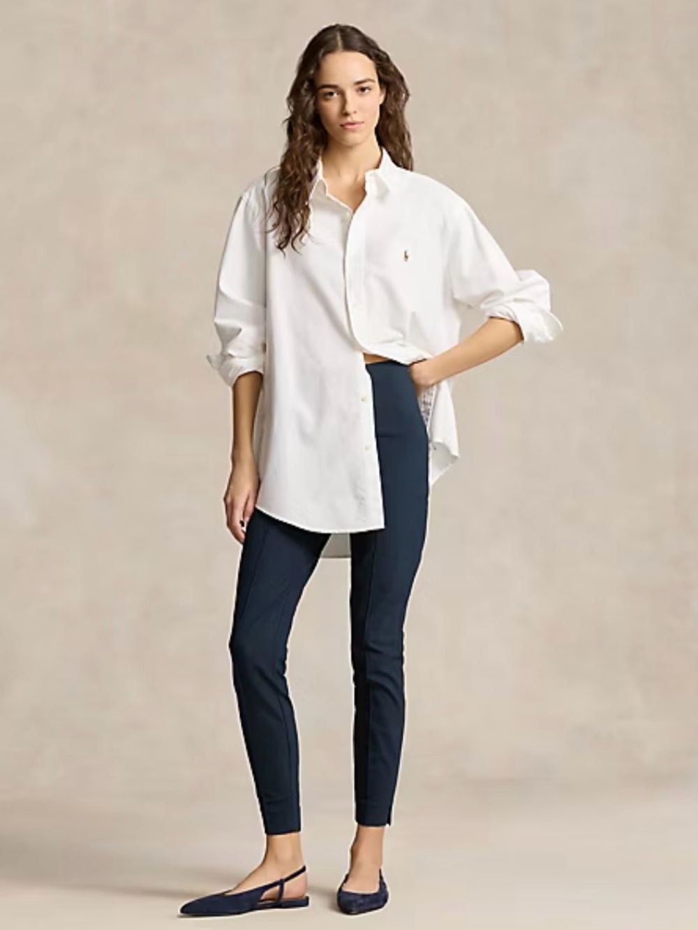 Polo Ralph Lauren NWT Size 4 Navy Stretch Super Slim Pants